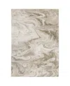 Jhb Design Nebulous 530e9 3'3x5' Area Rug In Beige