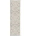 Jhb Design Portofino Outdoor 2805 1'10" X 7'3" Runner Area Rug In Beige