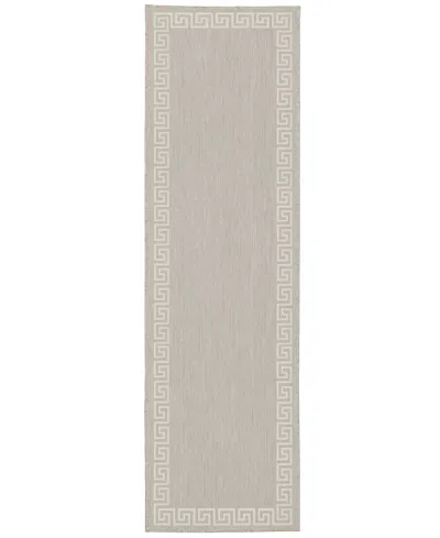 Jhb Design Portofino Outdoor 6560 1'10" X7'3" Runner Area Rug In Beige