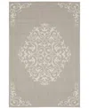 Jhb Design Portofino Outdoor 5098 5'3" X 7'3" Area Rug In Beige