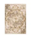 JHB DESIGN S KUMAR KUM11 GOLD AND IVORY 3'3" X 5' AREA RUG