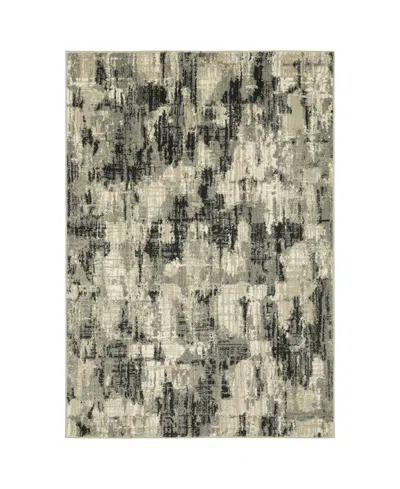 Jhb Design Seneca Sen02 5'3" X 7'3" Area Rug In Gray