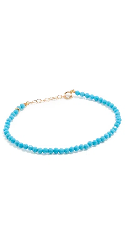 Jia Jia 14k December Birthstone Bracelet December - Blue Topaz