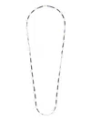 Jia Jia 14kt Yellow Gold Arizona Sapphire And Pearl Beaded Necklace In Blue
