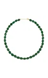 Jia Jia 14k Yellow Gold Emerald Quartz Necklace In Green