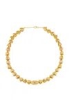 Jia Jia 14k Yellow Gold Hematite Golden Heart Necklace