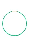 Jia Jia 14k Yellow Gold Opal Necklace In Green