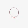 Jia Jia 14kt Yellow Gold Quartz Ruby Ombre Beaded Necklace In Gold