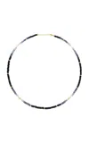Jia Jia 14k Yellow Gold Sapphire Necklace In Blue