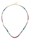 Jia Jia 14kt Yellow Gold Arizona Sapphire Beaded Necklace In Gold