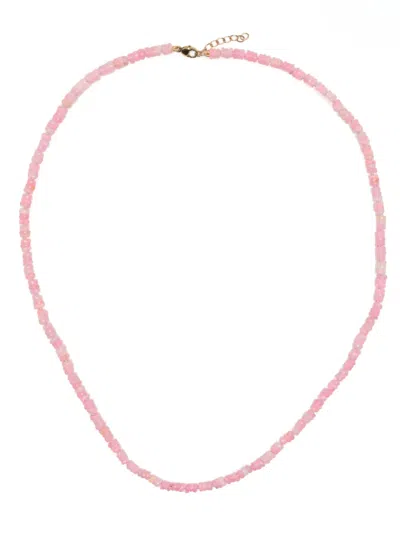 Jia Jia 14k Yellow Gold Atlas Opal Necklace In Pink