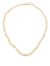 Jia Jia 14k Yellow Gold Atlas Opal Necklace In White
