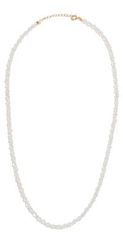 Jia Jia April Crystal Beaded Necklace Crystal