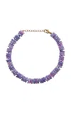 Jia Jia Atlas Fancy Cut Purple Opal Bracelet