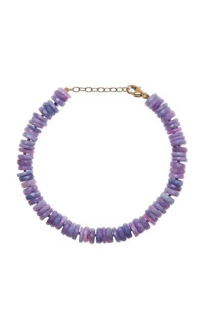 Jia Jia Atlas Fancy Cut Purple Opal Bracelet In Purple