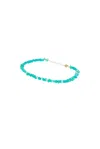 Jia Jia Blue Pebble Opal Bracelet In Blue