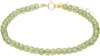 Jia Jia Green Birthstone August Peridot Bracelet In 14k Yellow Gold