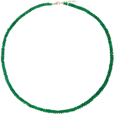 Jia Jia Green Soleil Mini Emerald Opal Necklace