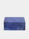 Jia Jia Lapis Jewellery Box  Abask Luxury Gift
