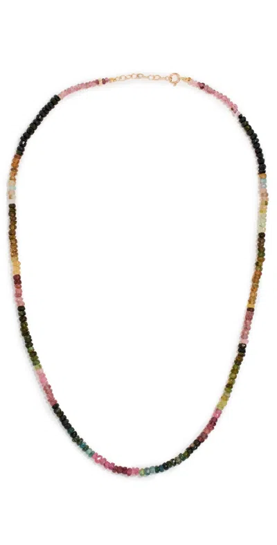 Jia Jia October Tourmaline Beaded Necklace Tourmaline