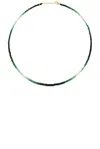 Jia Jia Ombre Emerald Necklace In Emerald