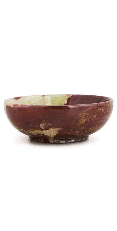 Jia Jia Onyx Small Round Bowl Onyx