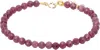 Jia Jia Pink Birthstone July Ruby Bracelet In 14k Yellow Gold