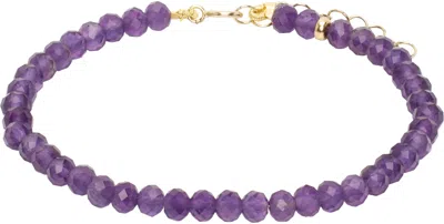 Jia Jia Purple Birthstone February Amethyst Bracelet