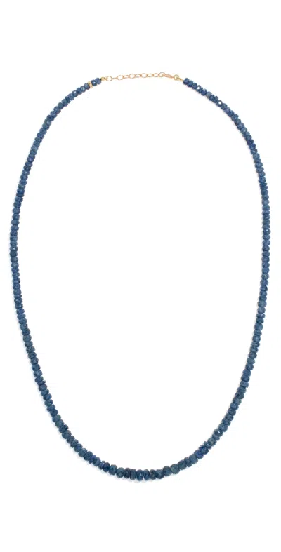 Jia Jia September Sapphire Beaded Necklace Sapphire