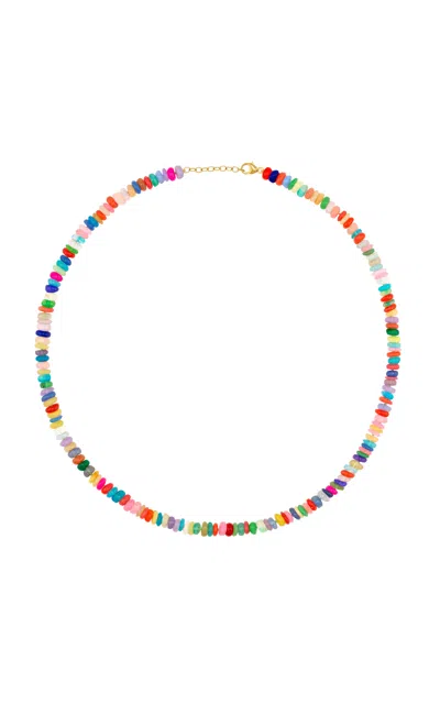 Jia Jia Soleil Jumbo 14k Yellow Gold Opal Necklace
