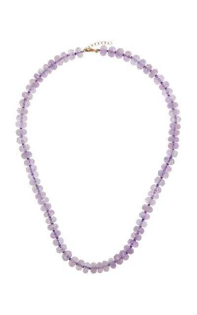 Jia Jia The Oracle 14k Yellow Gold Aquamarine Necklace