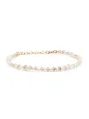 Jia Jia Women's Birthstone 14k Yellow Gold & Gemstone Beaded Necklace