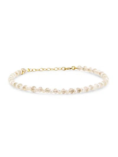 Jia Jia Women's Birthstone 14k Yellow Gold & Gemstone Beaded Necklace