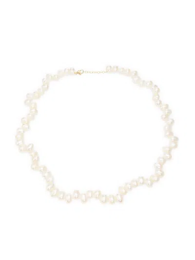Jia Jia Women's Ocean 14k Yellow Gold & Freshwater Pearl Necklace In Neutral