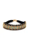 Jia Jia Yellow Gold Emerald And Diamond Bracelet In Gold