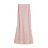 Jiaying Wang Wjy Studio London A-line Light Pink Midi Skirt Goes With Everything In Neutral