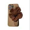 Jiaying Wang Wjy Studio London Floral Wrist  Phone Case Hand Holder Brown In Brown