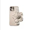 Jiaying Wang Wjy Studio London Floral Wrist  Phone Case Hand Holder White For Gift In White