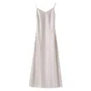 Jiaying Wang Wjy Studio London Women's Neutrals / White Slim-fit Silk White Cream Long Dress