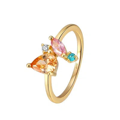 Jiaying Wang Wjy Studio London Women's Pink W.j.y. Colourful Rainbow Ring