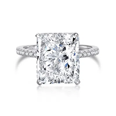 Jiaying Wang Wjy Studio London Women's White Brilliant Snow Diamond Ring
