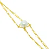 Jiaying Wang Wjy Studio London Women's White / Gold Elemental Birth White  Pearl Adjustable Bracelet In Multi