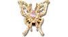 Jibbitz 14k Gold Butterfly