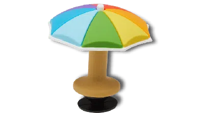 Jibbitz 3d Beach Umbrella In Multi