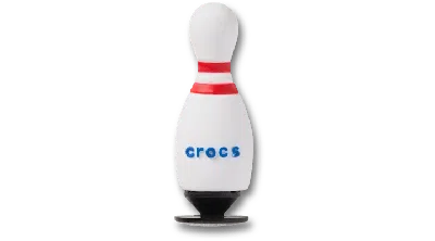 Jibbitz 3d Bowling Pin In White