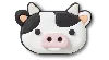 Jibbitz 3d Cow Face