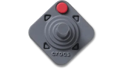 Jibbitz 3d Joystick Controller In Gray