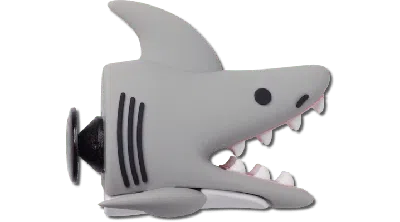 Jibbitz 3d Shark In Gray