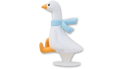 Jibbitz 3d Silly Goose In White