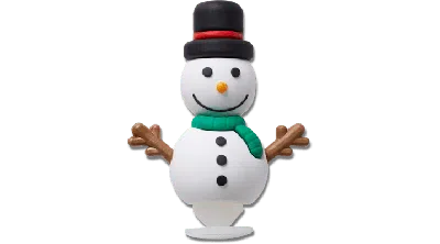 Jibbitz 3d Snowman